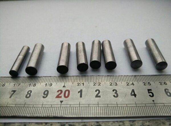 8 * 28mm Metal Tantalum Cylindrical High-purity Ta 99.9% - Image 2