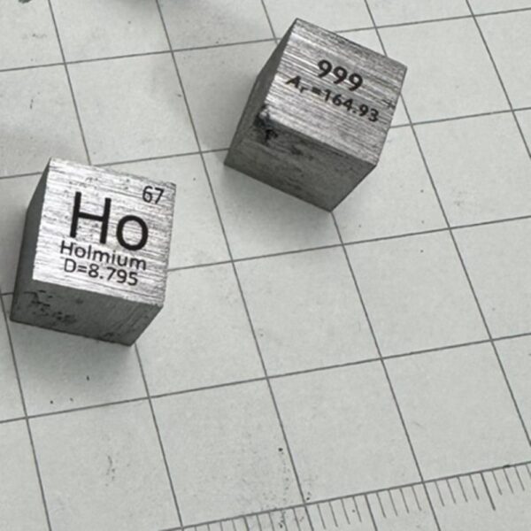 Defective 1cm Metal Holmium Cubic Element Periodic Phenotype High-purity Ho 99.9% - Image 2