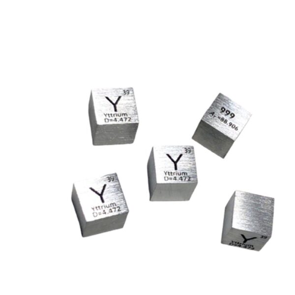 1cm Metal Yttrium Cubic Element Periodic Phenotype High-purity Y 99.9%