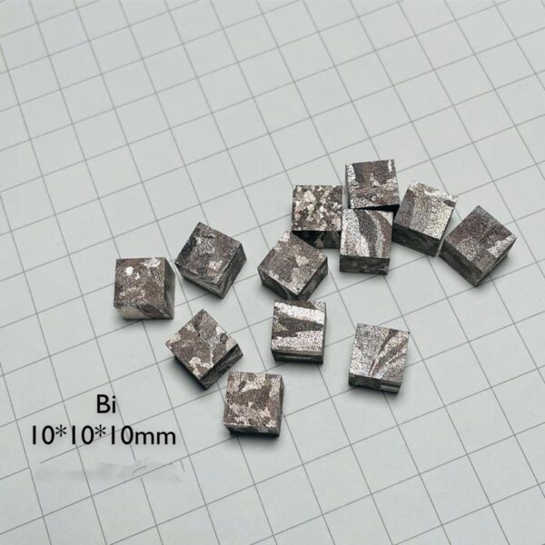 1cm Metal Bismuth Cubic Metallographic  High Purity Bi 99.99% - Image 3