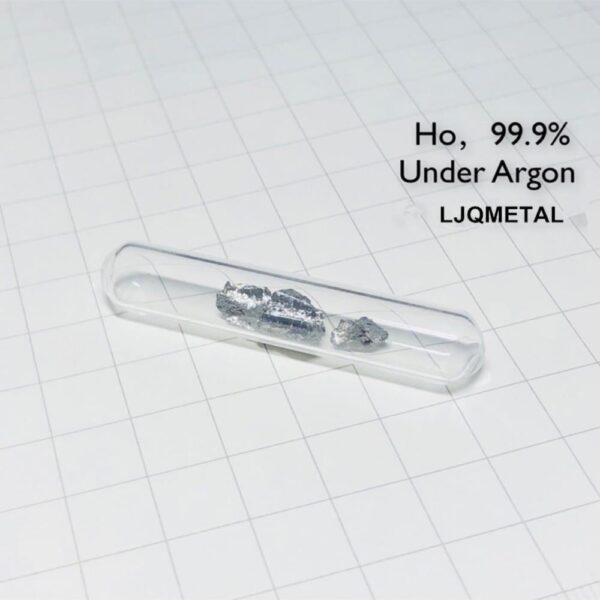 2g Argon Gas Protection Glass Sealed Holmium Block High-purity Ho ≥ 99.9%