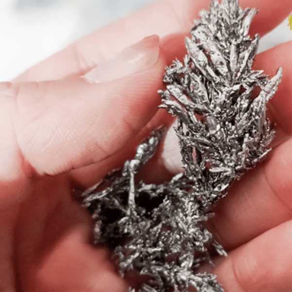 Metallic Titanium Crystal Branches High-purity Ti 99.99% - Image 2