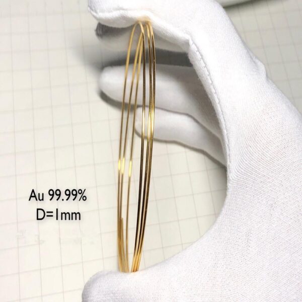 0.2-1mm Gold Wire High-purity Au 99.99% - Image 2