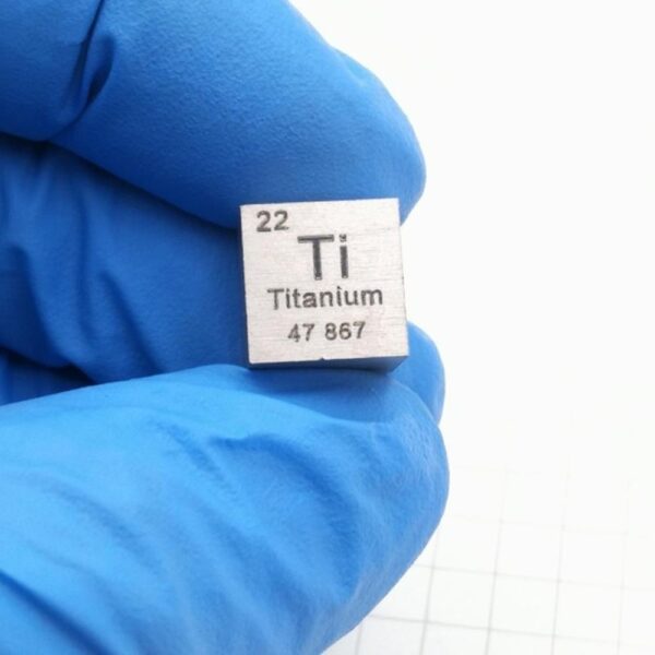 10mm Metal Titanium Cubic Element Periodic Phenotype High-purity Ti ≥ 99.5% - Image 4