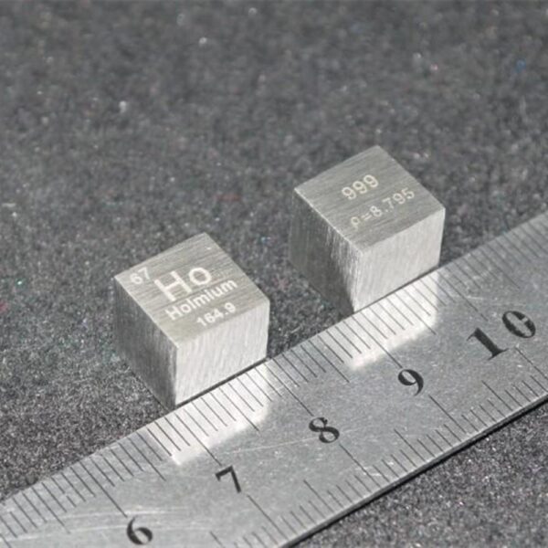 10mm Metal Holmium Cubic Element Periodic Phenotype High-purity Ho ≥ 99.9%