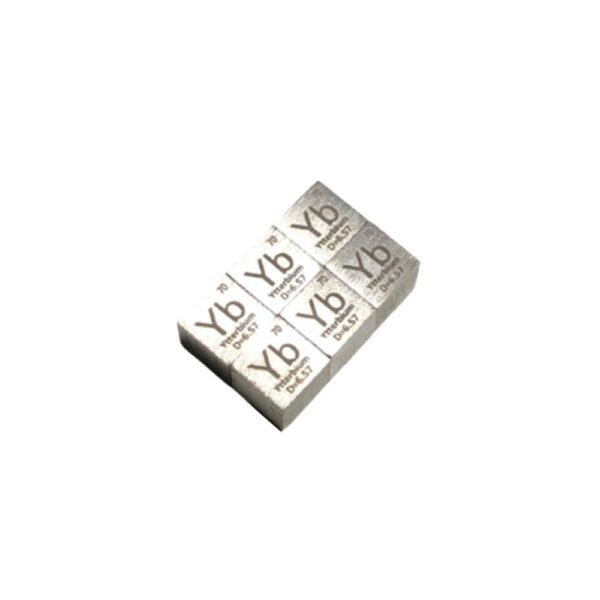 1cm Metal Ytterbium Cubic Element Periodic Phenotype High-purity Yb 99.99%