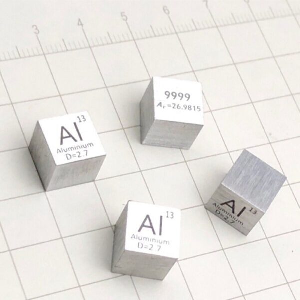 1cm Metal Aluminum Cubic Element Periodic Phenotype Al 99.7% - Image 3