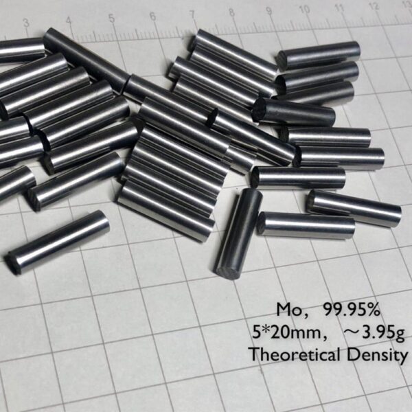 5 * 20mm Metal Molybdenum Rod High-purity Mo 99.95% - Image 2