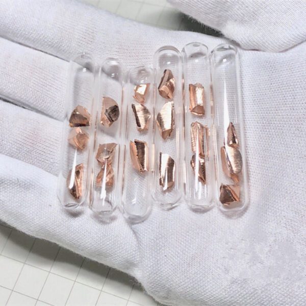 Glass Sealed Copper Block Filled with High-purity Argon Protection, Cu 99.95% - Image 2