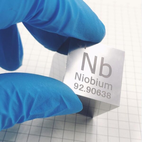 25.4mm Mirror Niobium Cubic Element Periodic Phenotype High-purity Nb ≥ 99.9% - Image 2