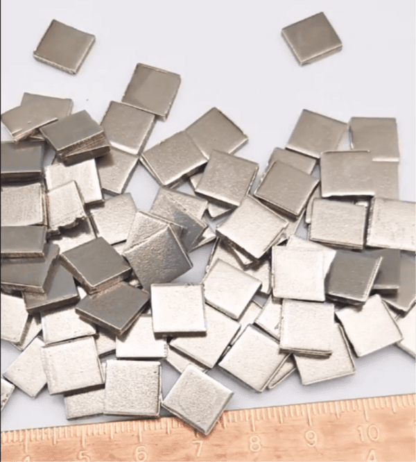 10 * 10 * 2mm Metal Cobalt Square Sheet High-purity Co 99.95%