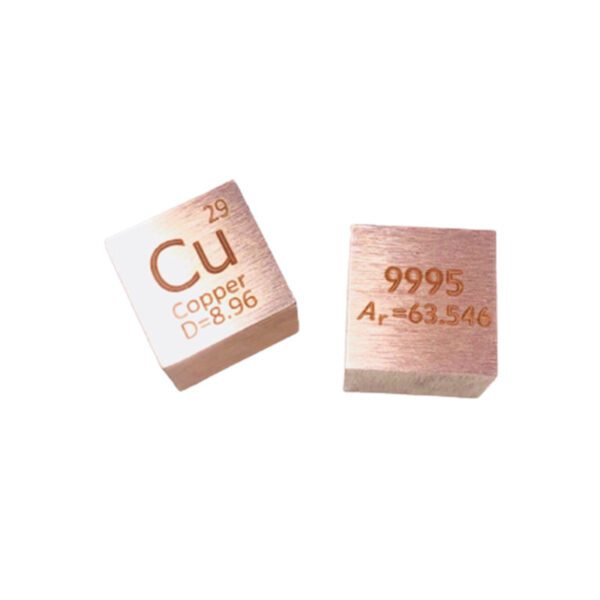 1inch Copper Cubic Periodic Phenotype Cubic Cu 99.95%