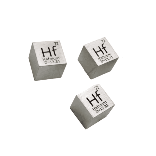 1cm Metal Hafnium Cubic Element Periodic Phenotype High-purity Hf 99.9%