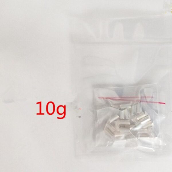 10g Metal Silver Particles 3 * 6mm Cylindrical High-purity Ag 99.999%