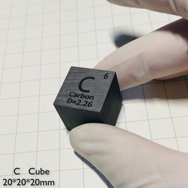 20mm Metal Carbon Cubic Element Periodic Phenotype High-purity C 99.9% - Image 4