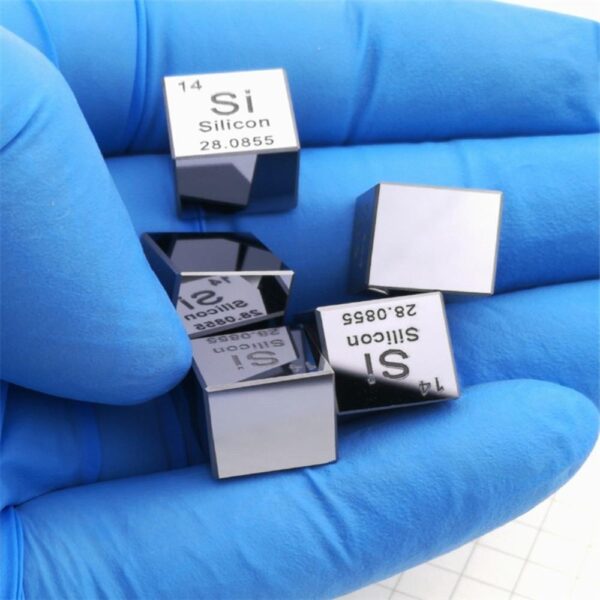 10mm Mirror Silicon Cubic Element Periodic Phenotype High-purity Si 6N