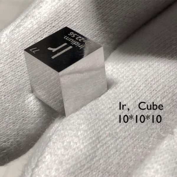 10mm Mirror Polished Iridium Cubic Element Periodic Phenotype High-purity Ir 99.95% - Image 5