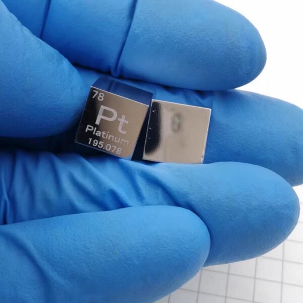 10mm Metal Platinum Cubic Element Periodic Phenotype High-purity Pt ≥99.95%