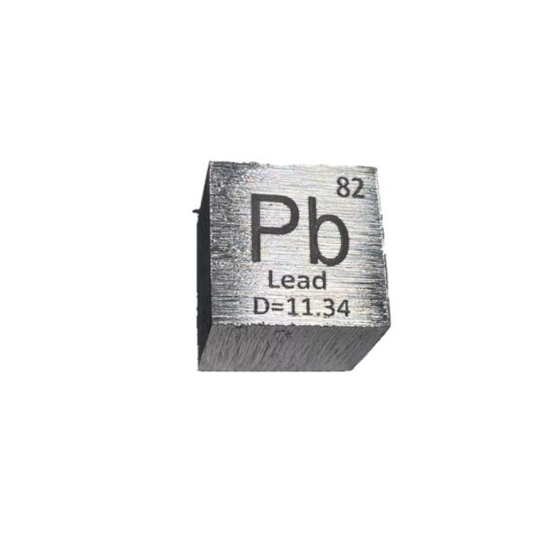 20mm Metal Lead Cubic Element Periodic Phenotype Pb 99.99%