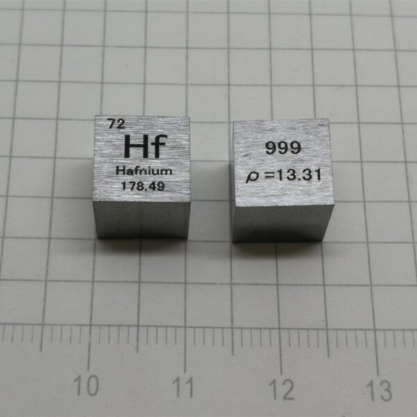 10mm Metal Hafnium Cubic Element Periodic Phenotype High-purity Hf 99.9%