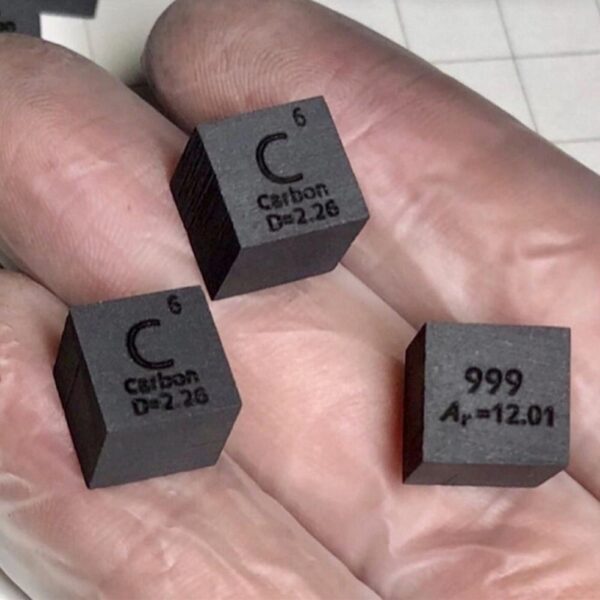 10mm Metal Carbon Cubic Element Periodic Phenotype High-purity C 99.9% - Image 3