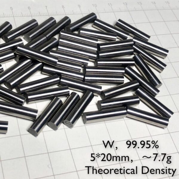 5 * 20mm Metal Tungsten Cylindrical High-purity W 99.95% - Image 4