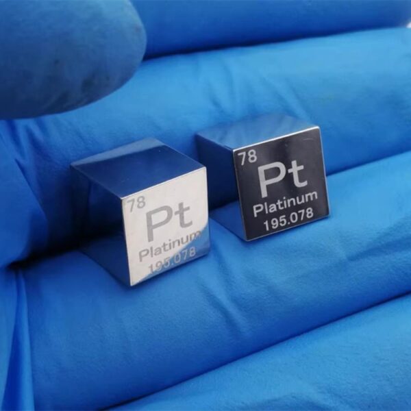 10mm Metal Platinum Cubic Element Periodic Phenotype High-purity Pt ≥99.95% - Image 3