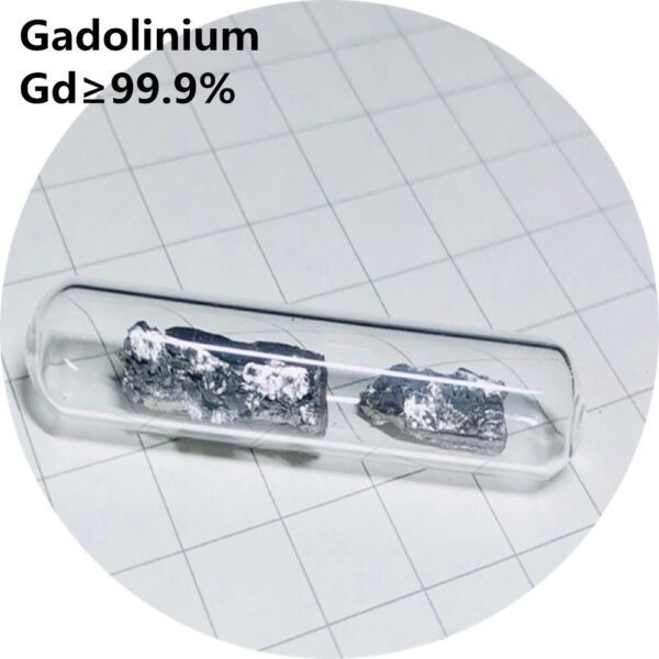 Argon Filled Glass Sealed Metal Gadolinium Block High-purity Gd 99.9% - Image 4