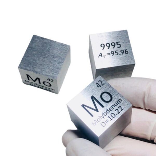 1-inch Metal Molybdenum Cubic Element Periodic Phenotype High-purity Mo 99.95%