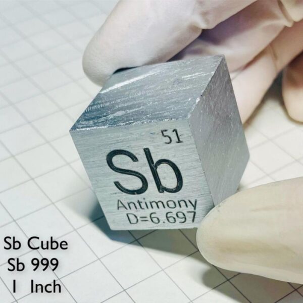 1-inch Metal Antimony Cubic Element Periodic Phenotype High-purity Sb 99.9% - Image 2