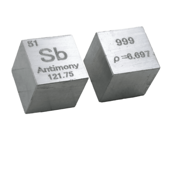 10mm Antimony Cubic Element Periodic Phenotype High-purity Sb 99.9%