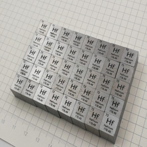 10mm Metal Hafnium Cubic Element Periodic Phenotype High-purity Hf 99.9% - Image 2