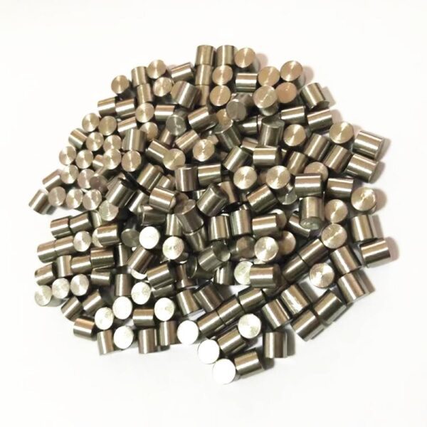 3 * 3mm Metal Zirconium Cylindrical Particles High-purity Zr 99.95%