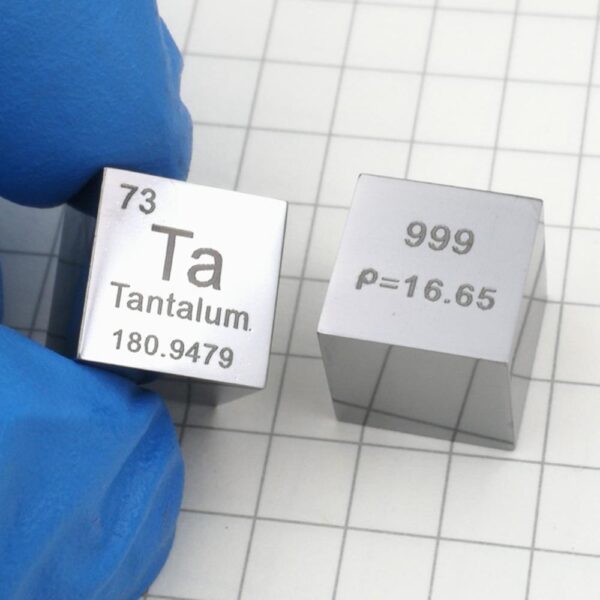 10mm Mirror Tantalum Cubic Element Periodic Phenotype High-purity Ta 99.9% - Image 2