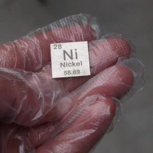 Periodic Phenotype Element Nickel Sheet 0.5mm * 20mm * 20mm Ni ≥ 99.5%