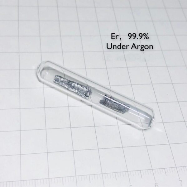 2g Argon Gas Protection Glass Sealed Erbium Block High-purity Er ≥ 99.9% - Image 3