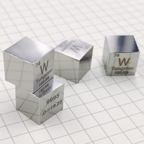 25.4mm Mirror Polished Tungsten Cubic Element Periodic Phenotype High-purity W 99.95% - Image 5