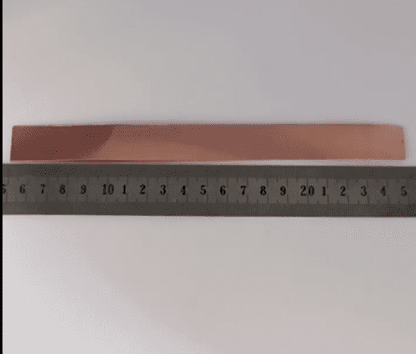 10pc Metal Copper Strip 0.2mm * 18mm * 200mm Cu 99.9% - Image 2