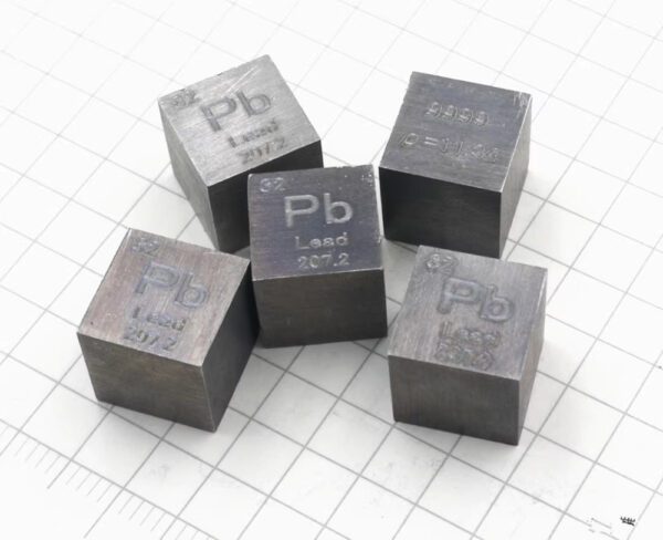 10mm Metal Lead Cubic Element Periodic Phenotype Carving Pb 99.99% - Image 2