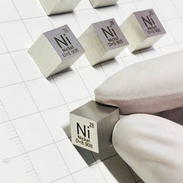 1cm Metal Nickel Cubic Element Periodic Phenotype Ni 99.6% - Image 2