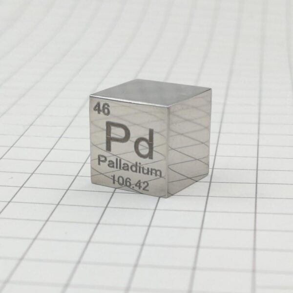 10mm Mirror Palladium Cubic Element Periodic Phenotype High-purity Pd ≥ 99.95% - Image 2