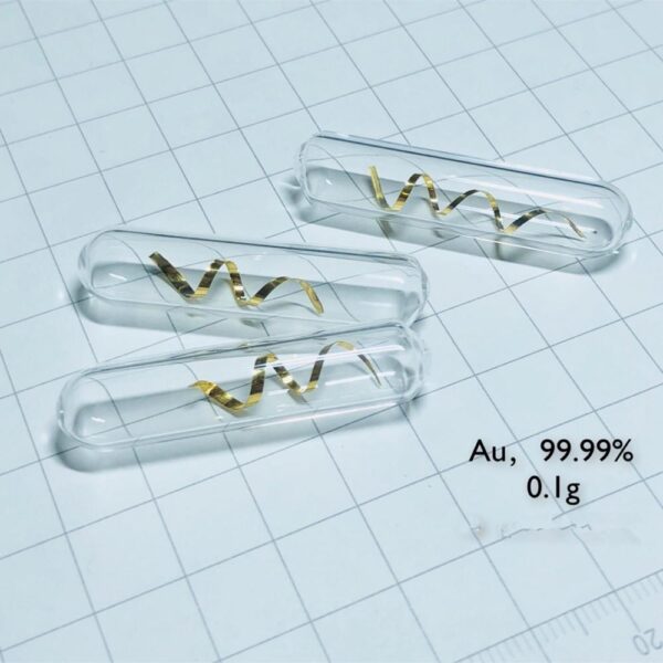 0.1g Glass Sealed Gold Coil with High-purity Au 99.99% - Image 3