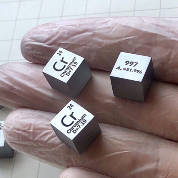 8pcs 1cm Element Cube Copper Titanium Aluminum Carbon Zinc Nickel Molybdenum Chromium for Collection Hobbies Desktop Decoration - Image 9