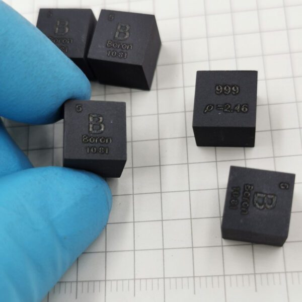 1cm Pure Boron Cube, 99.9% High-purity Metal B - Image 4