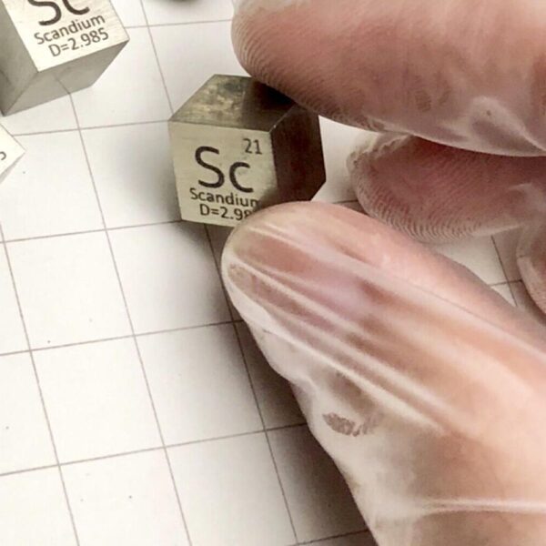 10mm Pure Scandium Cubic, 99.95% High-purity Metal Sc - Image 2