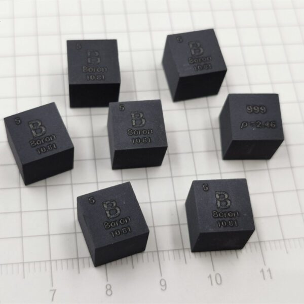 1cm Pure Boron Cube, 99.9% High-purity Metal B - Image 3