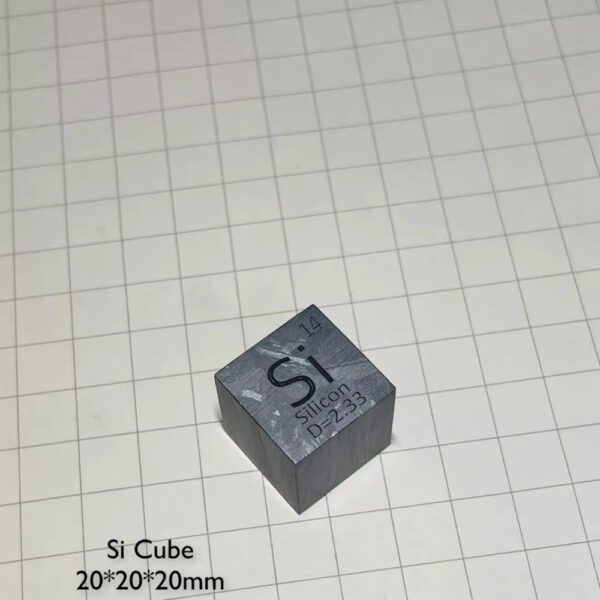 20mm Metal Silicon Cubic Element Periodic Phenotype High-purity Si 6N - Image 4