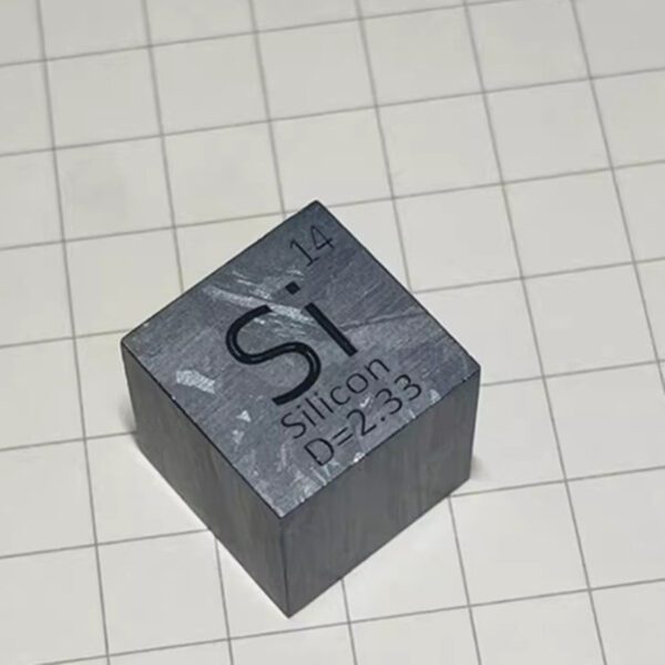 20mm Metal Silicon Cubic Element Periodic Phenotype High-purity Si 6N