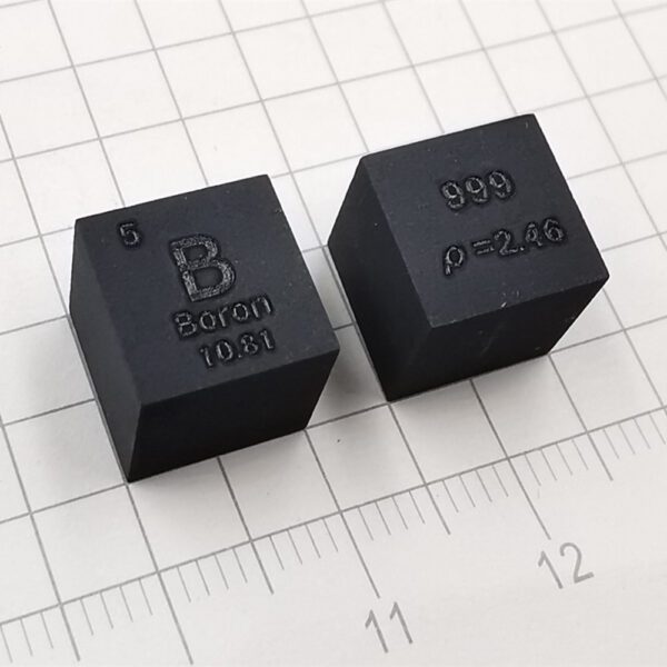 1cm Pure Boron Cube, 99.9% High-purity Metal B - Image 2