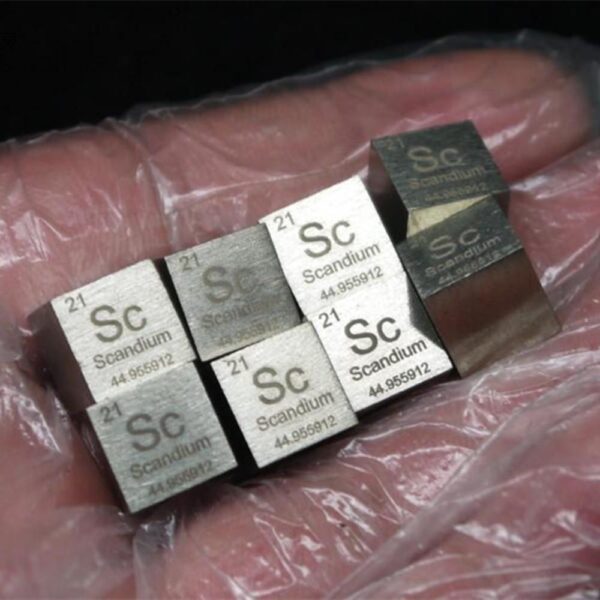 1cm Pure Scandium Cubic, 99.9% High-purity Metal Sc - Image 2